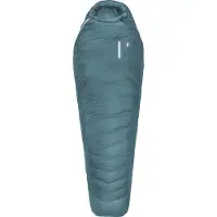 Grüezi Bag - Biopod Down Hybrid Ice Cold - Saco de dormir de plumas size 180 cm, gris