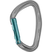 Petzl - Djinn Straight Gate - Mosquetón cierre instantáneo gris