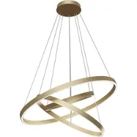 Maytoni MOD058PL-L100BS4K, LED, 4000 K, 6100 lúmenes, IP20, latón