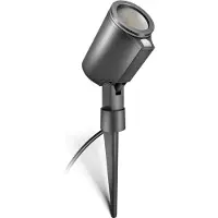 Steinel Spot Garden, Lámpara de suelo exterior, Negro, Aluminio, Plástico, IP44, Jardín, Calle, Clase II