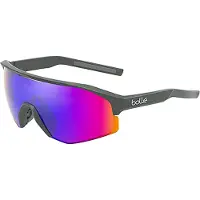 Bolle - Gafas de sol - Lightshifter XL Titanium Matte - Volt Ultraviolet de Nylon - Negro