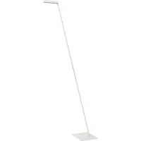 Lucide Lámpara de pie LED Lavale, blanca, atenuable, altura 138 cm