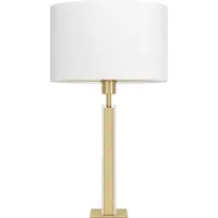 Stars of Light Lámpara de mesa Leuchten, modelo LB25 BELESAR, casquillo E27, máximo 40W, con base de latón y acabado blanco