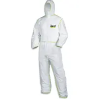 Uvex 9871012, Blanco, Talla XL, Adulto, Unisex, Manga larga, Longitud completa