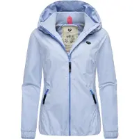 Ragwear Chaqueta funcional 'Dizzie' azul claro / negro