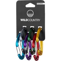 Wild Country Mosquetón Wildwire 6 Unidades