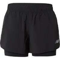 New Balance - Women's Running Short - Pantalones cortos de running size XS, negro