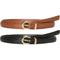 Vero Moda Cinturón 'VMKatja' marrón / negro