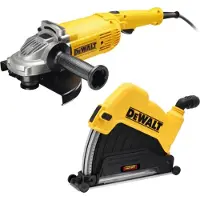 DeWalt Amoladora angular de 230/2200W con protección para hormigón