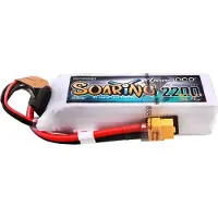 Gens ace Batería De Dron G-tech Soaring 2200mah 14.8v 30c 4s1p Lipo Pack With Xt60 Plug