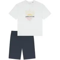 Schiesser Pijama 'Teens Nightwear' negro / blanco