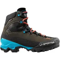 La Sportiva - Zapatillas de senderismo Mujer - Aequilibrium LT GTX W Black/Hibiscus para Mujer de Cuero - Talla 40,5 - Negro