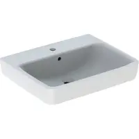 Geberit Renova Plan, para inodoro de pared, 60x48 cm, conexión horizontal, conexión superior, blanco, 1 unidad.