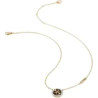 GUESS Cadena oro / negro / transparente