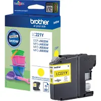 Brother Cartucho De Tinta Lc221y