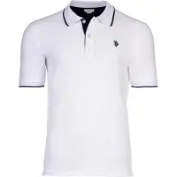 U.S. POLO ASSN. Camiseta azul ultramarino / blanco