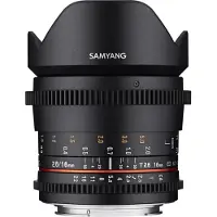 Samyang Objetivo 16 Mm T2.6 Ed As Umc Vdslr Ii Nikon F