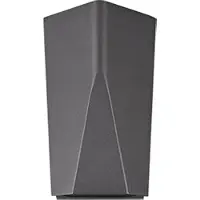 TRIO Lámpara de pared exterior LED Leuchten, modelo Tay, color antracita, con iluminación direccional hacia arriba y hacia abajo, luz blanca cálida