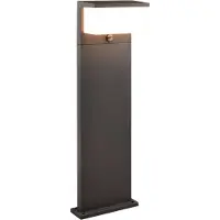 TRIO Lámpara exterior, poste de jardín con sensor de movimiento LED, 13W, 80 cm, modelo NESTOS 440969142, marca
