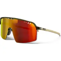 Julbo - Gafas de sol - Intensity Vert Kaki/Beige Mat Reactiv 1-3 Light Amplifier - Caqui