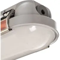 Brumberg 78015114, LED, Policarbonato (PC), Acero inoxidable, Gris, 4K, 6,9 lm, IP65