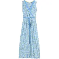 White Stuff Avery Jersey Maxi Dress Blue Multi Talla: 18 | Vestidos Midi Outlet | Mujer | Azul