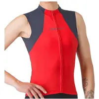 Castelli - Women's Sole Sleeveless Jersey - Maillot de ciclismo sin mangas size XS, rojo