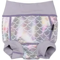 Mikk-Line - Kid's Baby Swim Pant Frill Recycled AOP - Pantalones de baño size 2-3 Years, morado