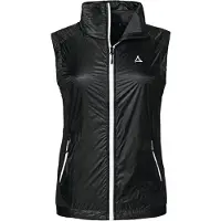 Schöffel Chaleco deportivo 'La Colona' negro / blanco