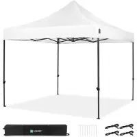 Vonroc Carpa Pop-Up para fiestas - 3x3 m | Blanca