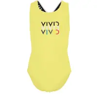 Vivid Traje de baño azul / lima / negro / blanco
