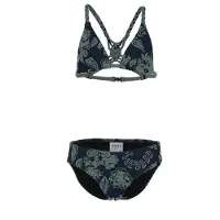 Vivid Bikini azul noche / verde oscuro