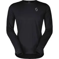 SCOTT - Ropa para trail running - Endurance Tech LS Tee M Black - Talla M - Negro