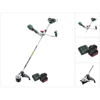 Metabo FSB 36-18 LTX BL 40 Desbrozadora sin cable 36 V ( 2x 18 V ) bimanual sin escobillas + 2x batería 10,0 Ah + cargador