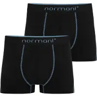 Normani Calzoncillo boxer ' Stanley ' azul claro / negro