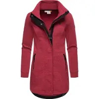 Ragwear Sudadera con cremallera 'Letrice' rosa moteado