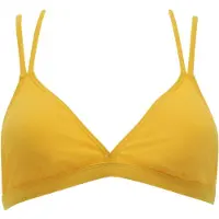 Vivid Top de bikini amarillo