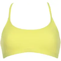 Vivid Top de bikini amarillo / negro / blanco