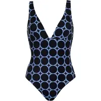 Vivid Traje de baño azul paloma / azul oscuro