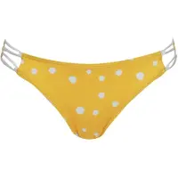 Vivid Braga de bikini amarillo / blanco