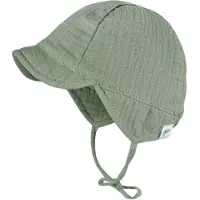 Maximo - Baby's Schildmütze m. Ohrenschutz - Gorra size 45 cm, verde