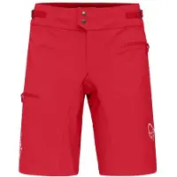 Norrøna - Women's Fjørå Flex1 Light Shorts - Pantalones de ciclismo size XS, rojo