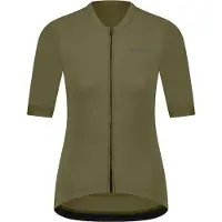 Shimano - Women's Futuro Short Sleeves Jersey - Maillot de ciclismo size XL, oliva