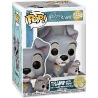 Funko POP! Figura Lady And The Tramp Disney Tramp With Puppy 9 Cm