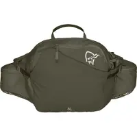 Norrøna - 6L Hip Pack - Riñonera oliva/marrón
