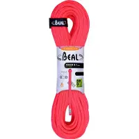 BEAL - Cuerdas Escalada - Joker 9.1mm Unicore Dry Cover Orange - Talla 50 m - Rojo