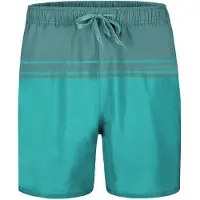 Normani Bermudas 'Makaha' turquesa / verde oscuro