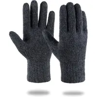 Normani Guantes con dedos 'Onslow' gris