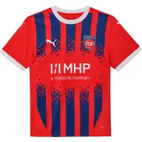 Puma Camiseta de fútbol 'FC Heidenheim 24/25' azul / rojo / blanco