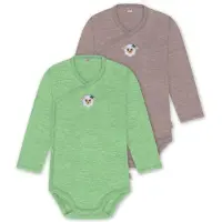 Normani Pijama entero/body chamois / esmeralda / kiwi / blanco